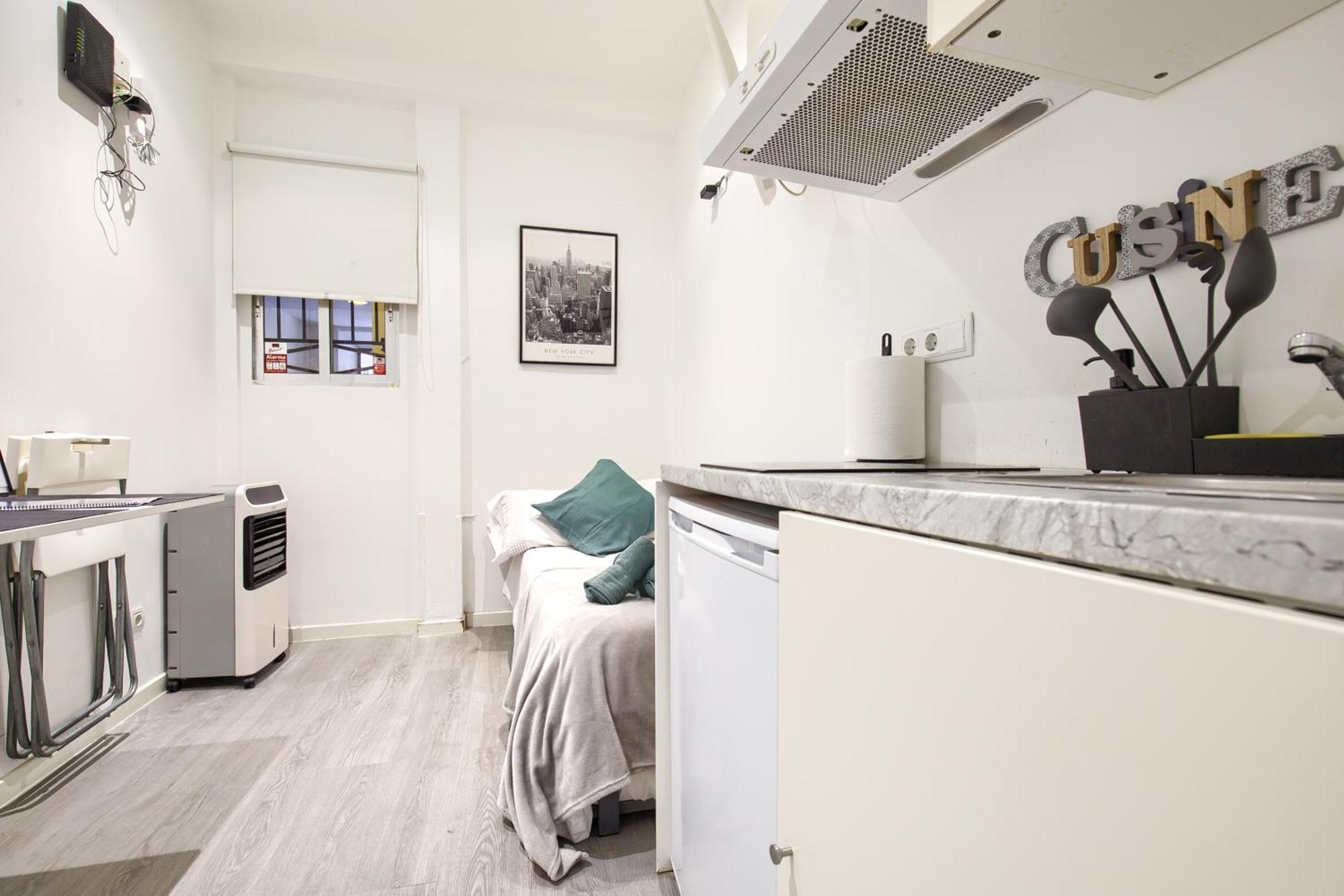 Petit Estudio En Madrid , Centro, 2 Pax, Wi-Fi & Tv Ngoại thất bức ảnh
